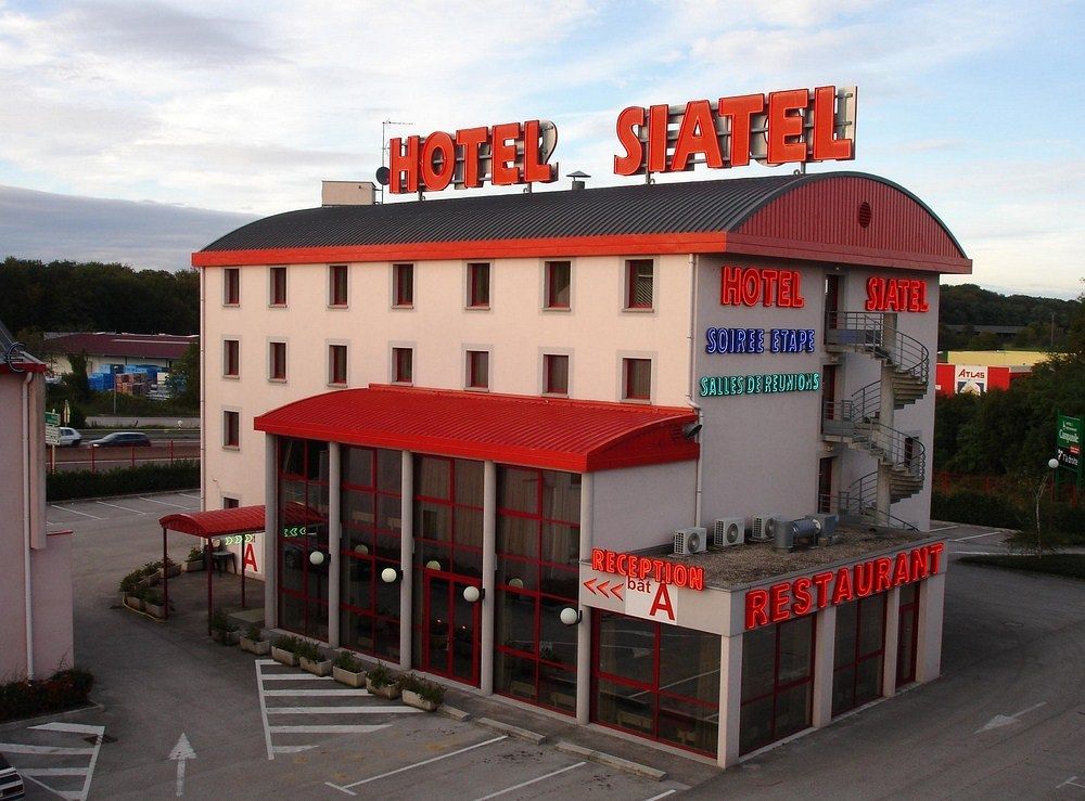 Hotel Siatel Besancon Chateaufarine Exterior foto